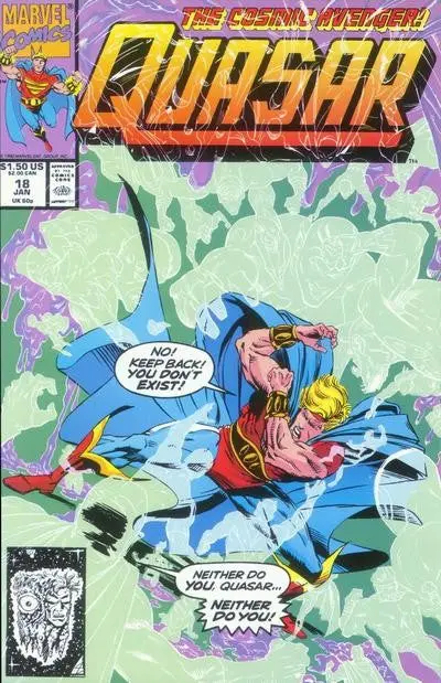 Quasar (Vol 1) #18 Vf 1