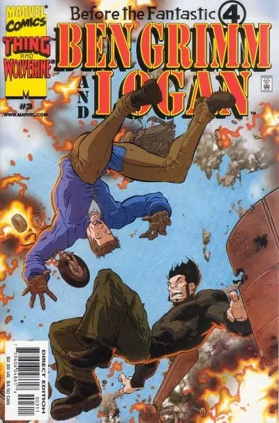 Before The Fantastic Four: Ben Grimm And Logan #3 Nm 1