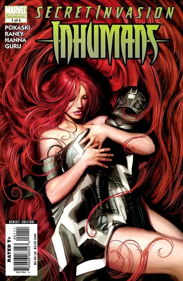 Secret Invasion: Inhumans #1-4 Complete Set Nm 1