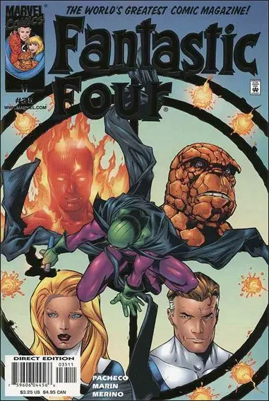Fantastic Four (Vol 3) #35 Foil Variant Nm 1
