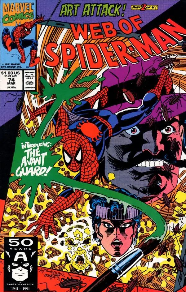 Web Of Spider-Man (Vol 1) #74 Vf 1