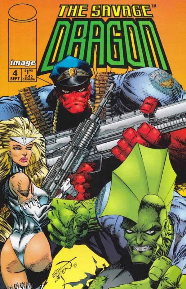 Savage Dragon (Vol 2) #4 Nm 1