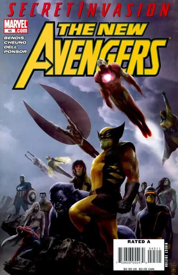 The New Avengers (Vol 1) #45 Nm 1