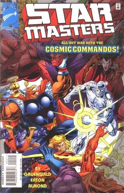 Starmasters (Vol 1) #1-3 Complete Set Nm 2