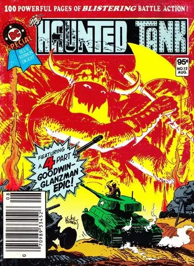 Dc Special Blue Ribbon Digest The Haunted Tank (Vol 2) #12 Vg 1