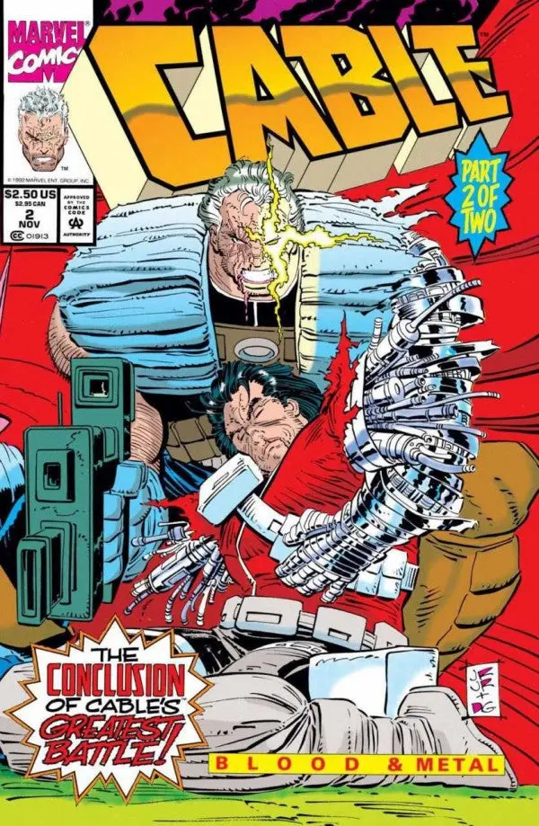 Cable: Blood & Metal #1-2 Complete Set Vf 2