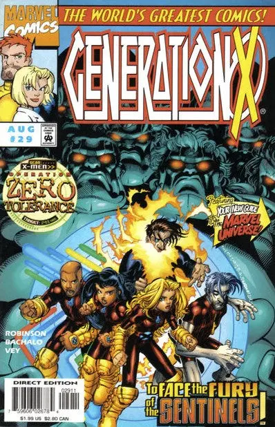 Generation X (Vol 1) #29 Vf 1
