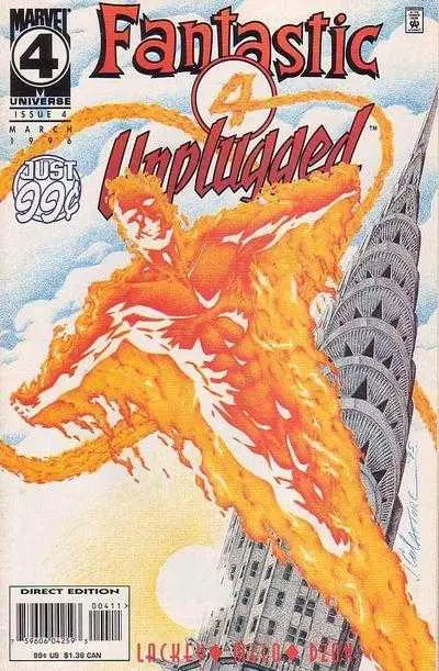 Fantastic Four Unplugged (Vol 1) #4 Vf 1