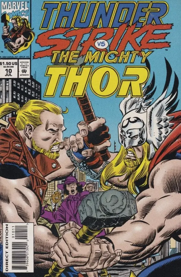 Thunderstrike (Vol 1) #10 Vf 1