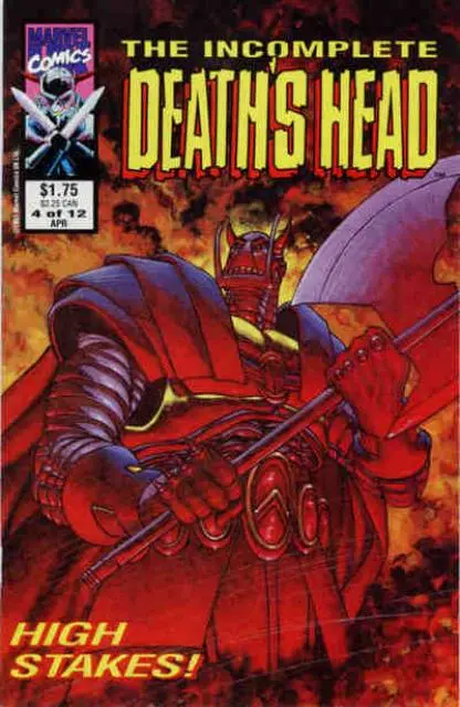 The Incomplete Death's Head #4 (Of 12) Nm 1