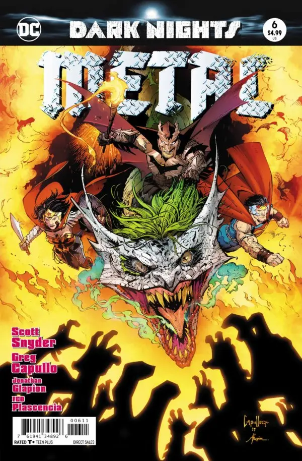 Dark Nights: Metal (Vol 1) #6 (Of 6) Foil Cover Nm 1