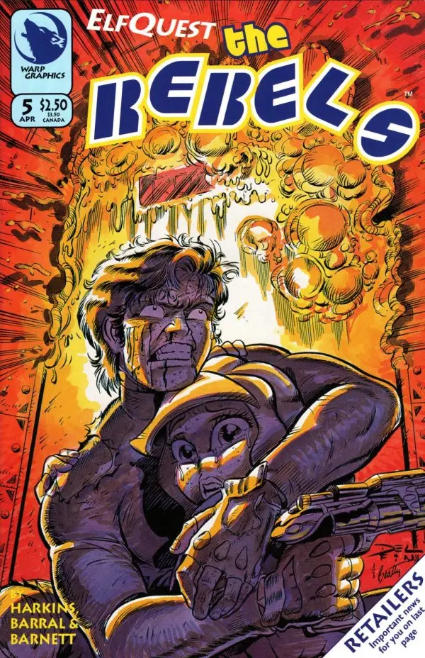 Elfquest: The Rebels (Vol 1) #5 Vf 1