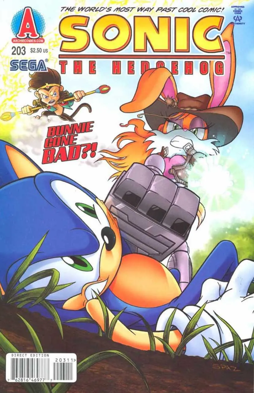 Sonic The Hedgehog (Vol 3) #203 Vf 1