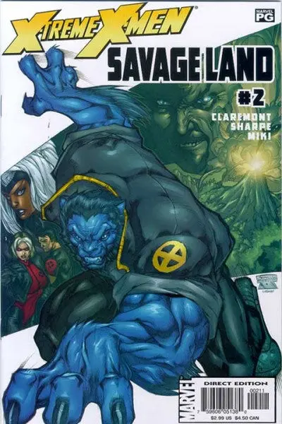 X-Treme X-Men: Savage Land #2 Nm 1