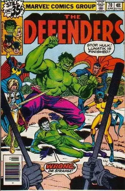 The Defenders (Vol 1) #70 Fn/Vf 1
