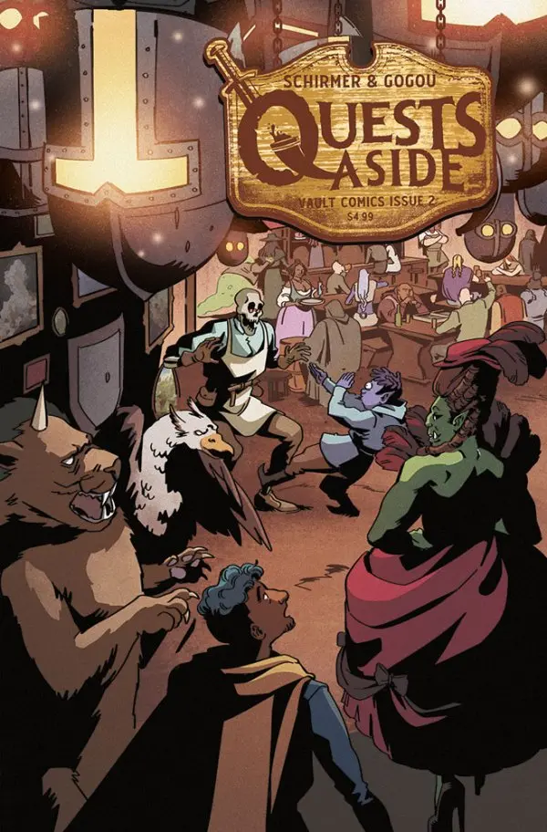 Quests Aside (Vol 1) #1-5 Complete Set Nm 2