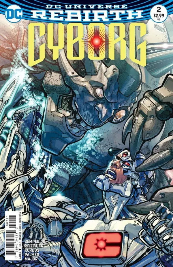 Cyborg (Vol 2) #2 Var Cover Nm 1