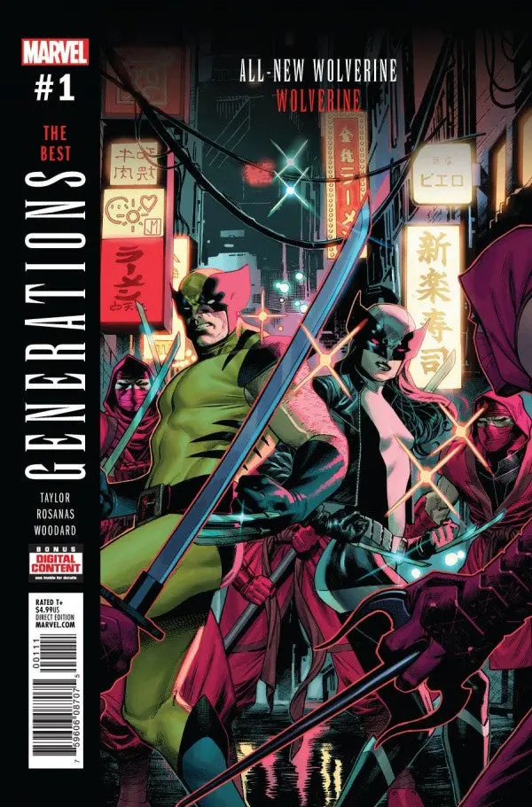Generations: All-New Wolverine & Wolverine (Vol 1) One Shot Vf 1