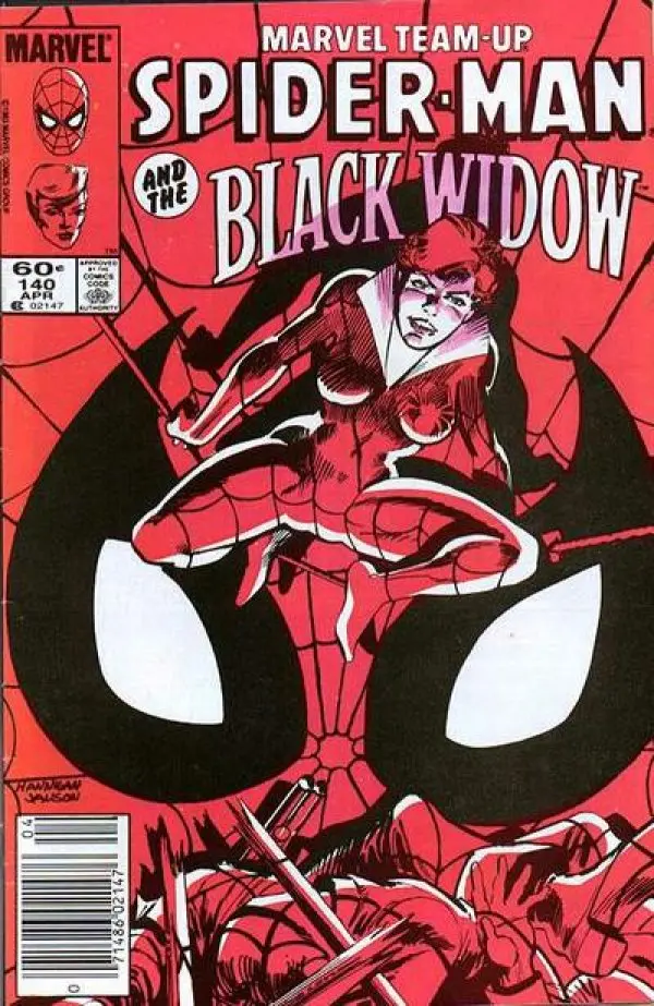 Marvel Team-Up Featuring Spider-Man And Black Widow #140 Vf 1