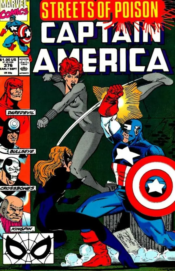 Captain America (Vol 1) #376 Vf 1
