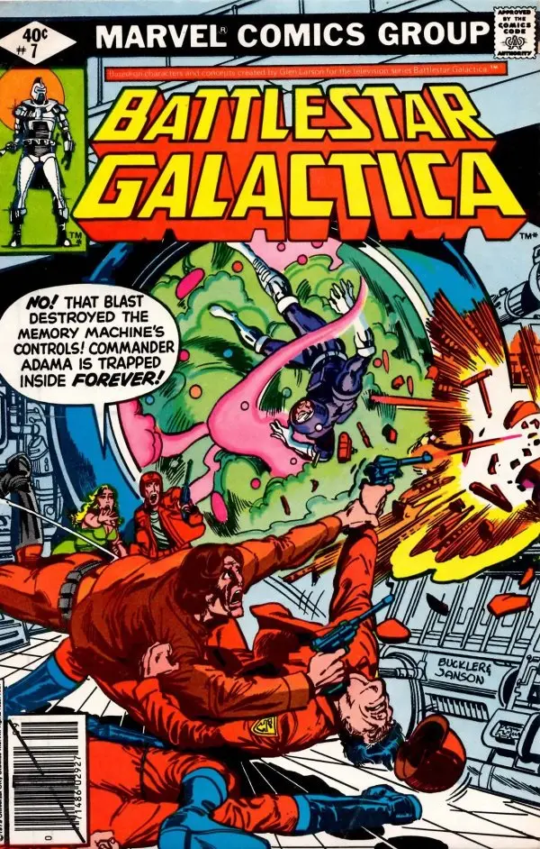 Battlestar Galactica (1979) #7 (Whitman Var) Vf 1