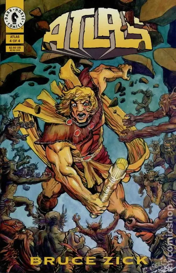 Atlas (Vol 1) #4 (Of 4) Nm 1