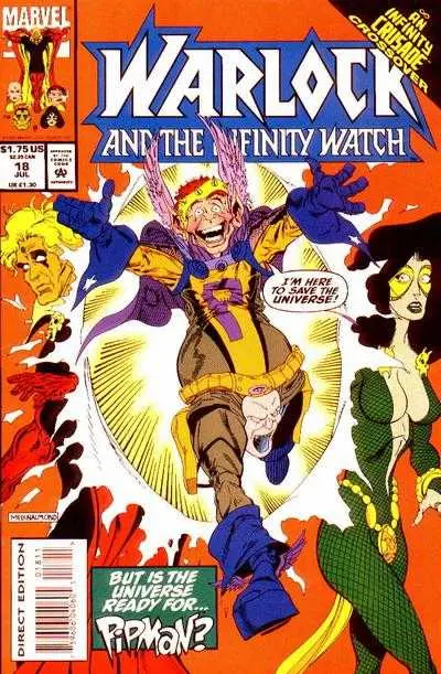 Warlock And The Infinity Watch (Vol 1) #18 Vf 1