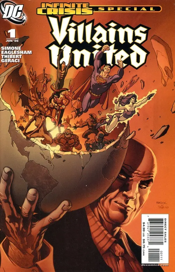 Villains United: Infinite Crisis Special One Shot Vf 1
