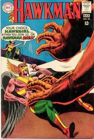 Hawkman (Vol 1) #24 Vg 1