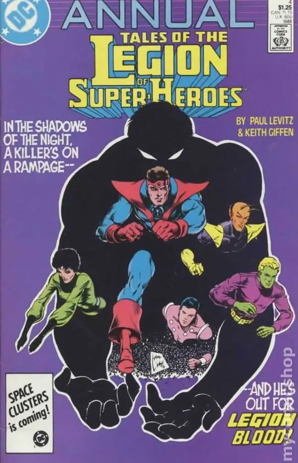 Tales Of The Legion Of Super-Heroes Annual (Vol 1) #4 Nm 1
