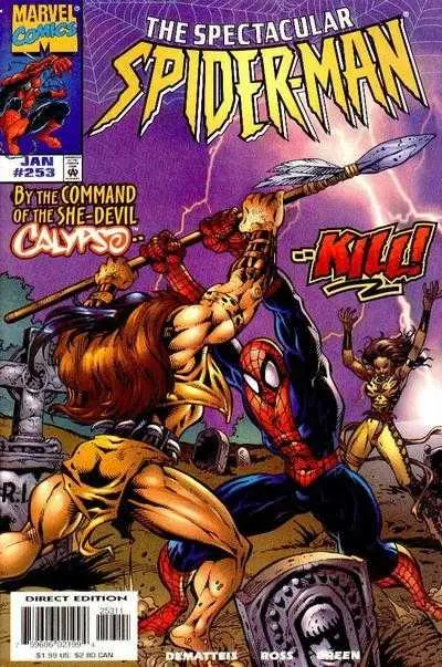 Peter Parker, The Spectacular Spider-Man (Vol 1) #253 Vf 1