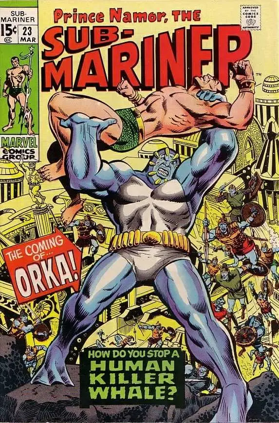 Sub-Mariner (Vol 1) #23 Vg 1