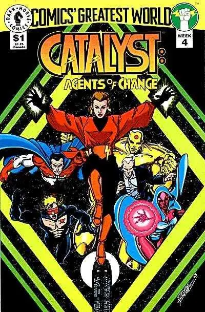 Comics' Greatest World: Golden City #4 Catalyst: Agents Of Change Nm 1