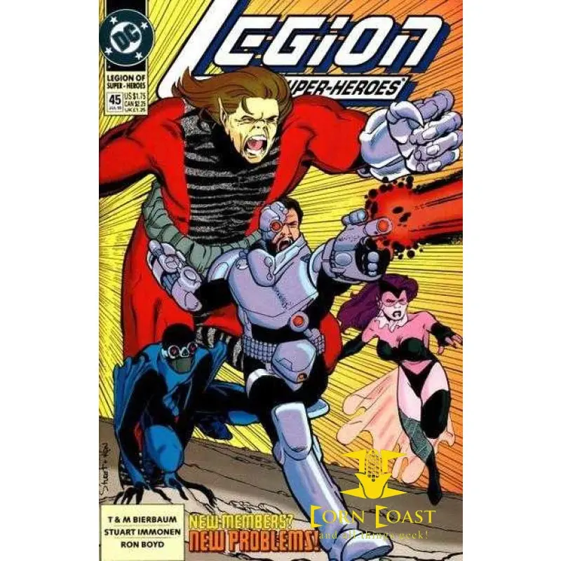 Legion Of Super-Heroes #45 Nm 1