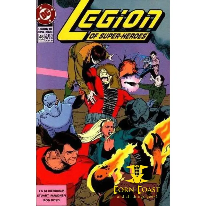 Legion Of Super-Heroes #46 Nm 1