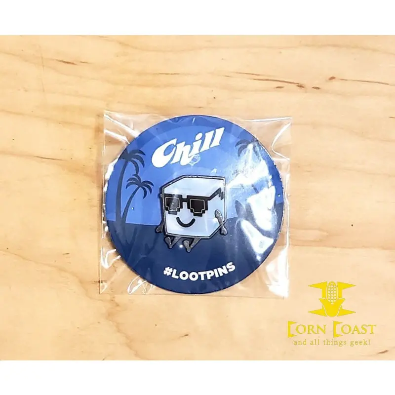 Loot Crate "Chill" Ice Cube Pin 1