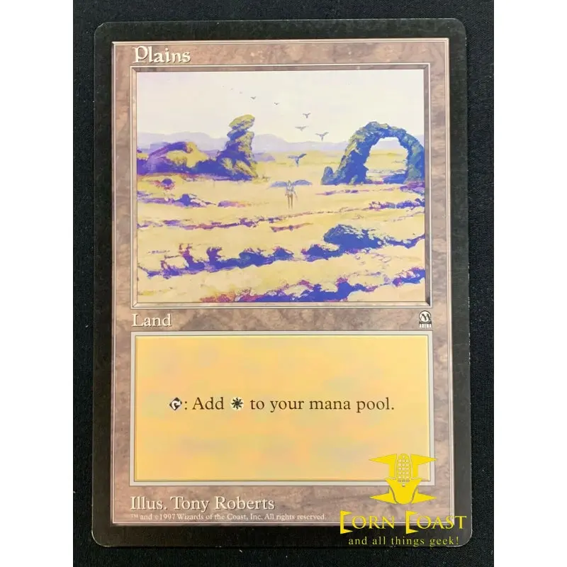 Magic The Gathering Plains Oversized 6X9 Card (Lp) 1