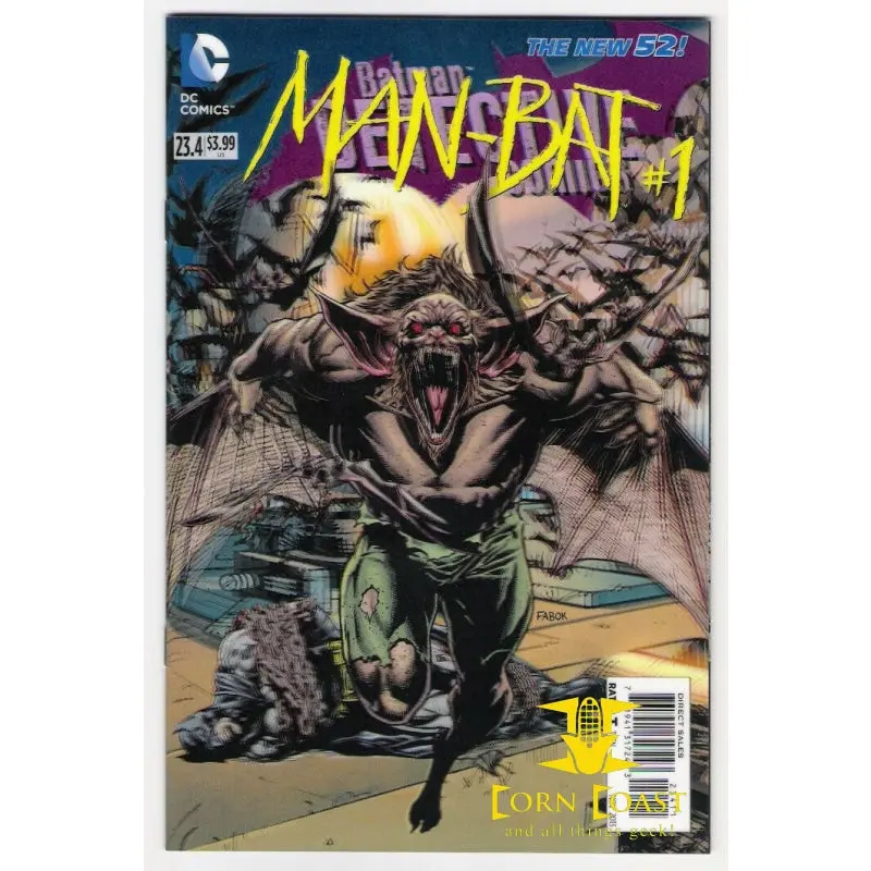 Man-Bat #1 Lenticular 1