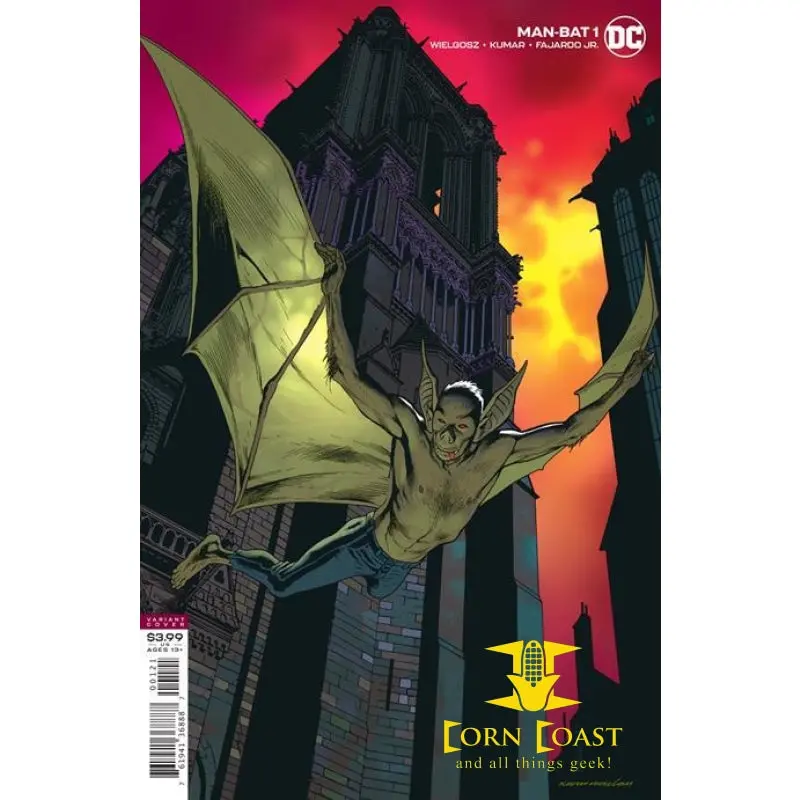 Man-Bat #1 (Of 5) Cvr B Kevin Nowlan Var 1