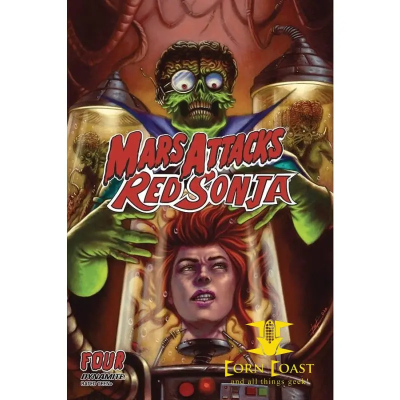Mars Attacks Red Sonja #4 Cover B Strati Nm 1