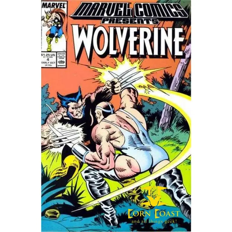 Marvel Comics Presents... Wolverine #4 Nm 1