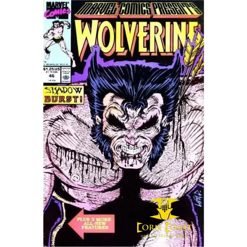 Marvel Comics Presents... Wolverine #46 Nm 1