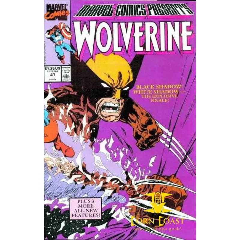 Marvel Comics Presents... Wolverine #47 Nm 1