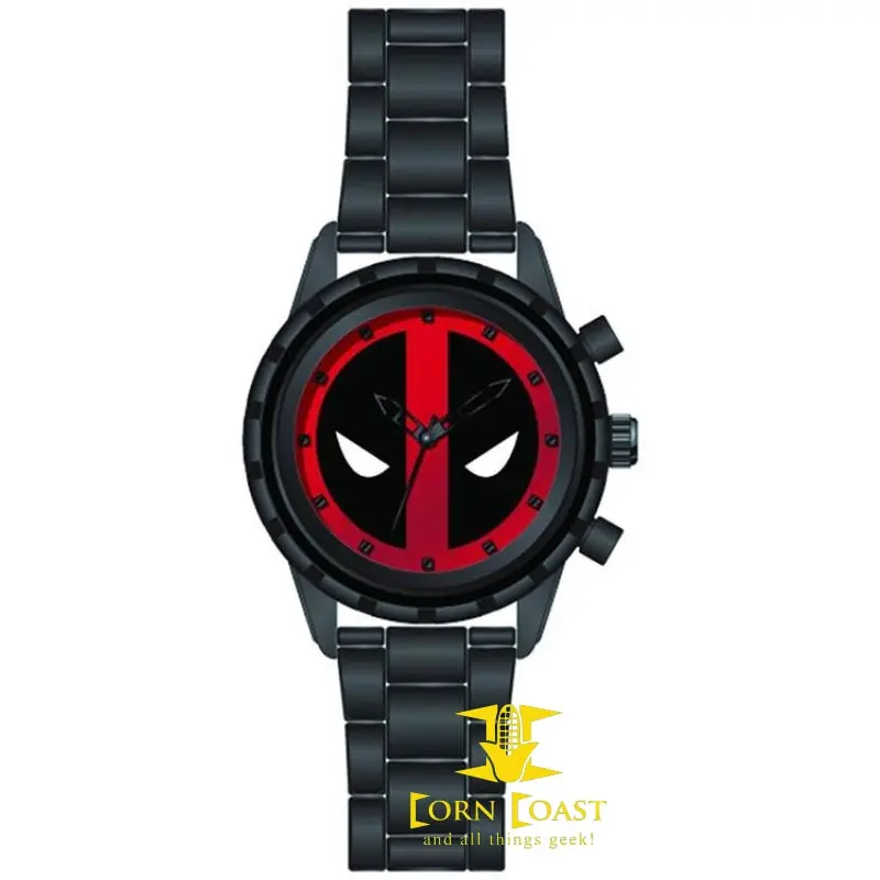 Marvel Deadpool Black Wrist Watch 1