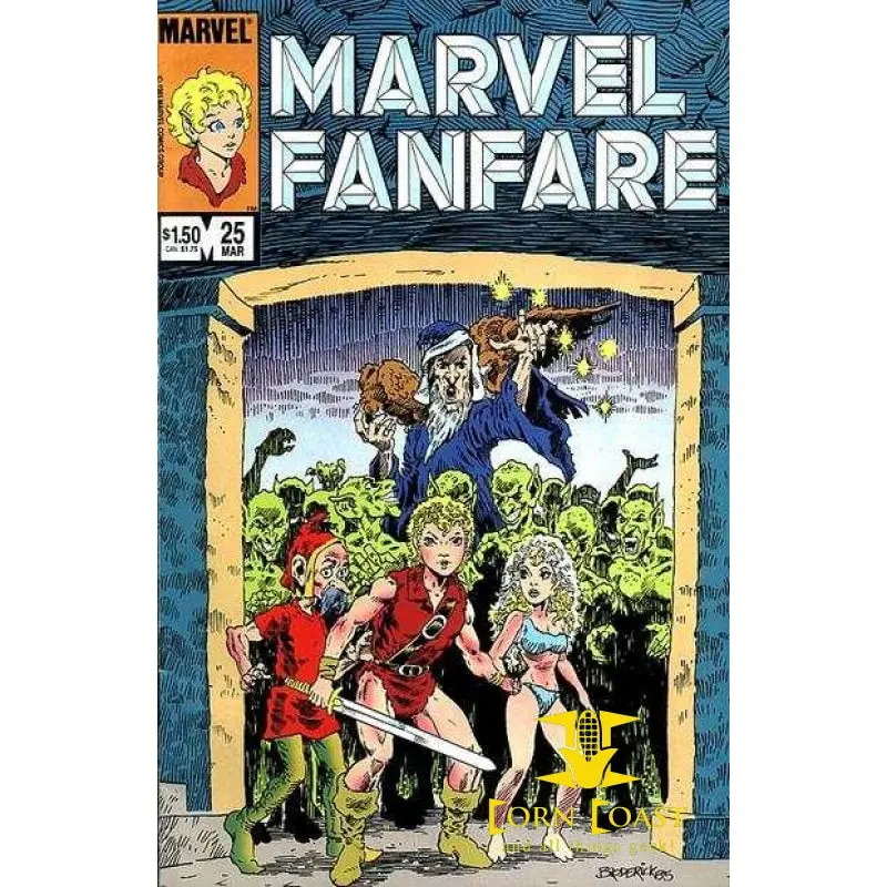 Marvel Fanfare (1982 1St Series) #25 1