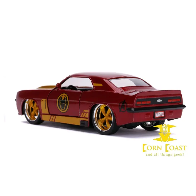 Marvel Iron Man 1969 Chevy Camaro 1/32 Vehicle 2