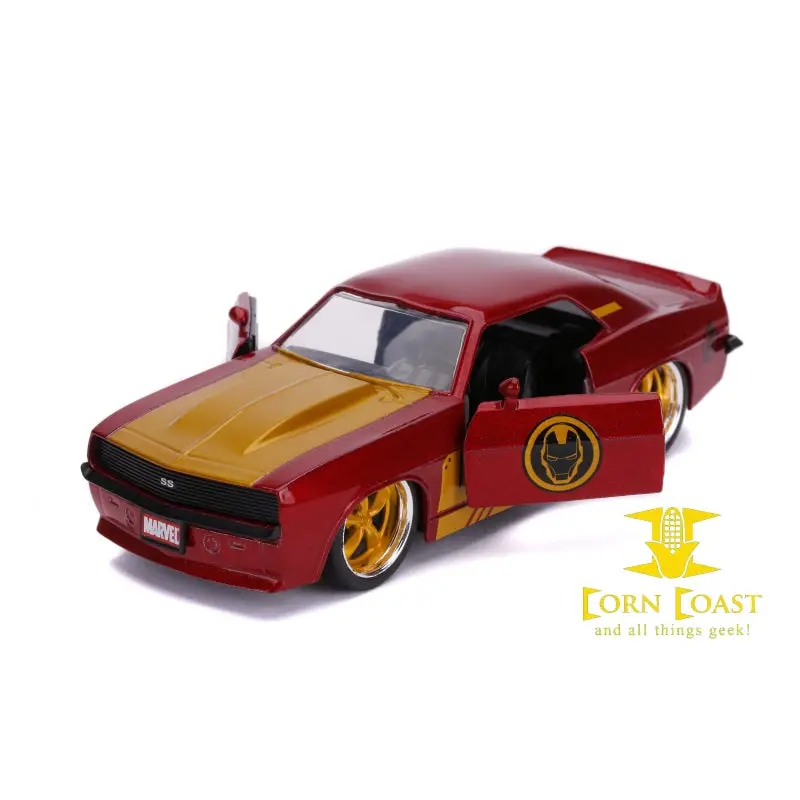 Marvel Iron Man 1969 Chevy Camaro 1/32 Vehicle 1