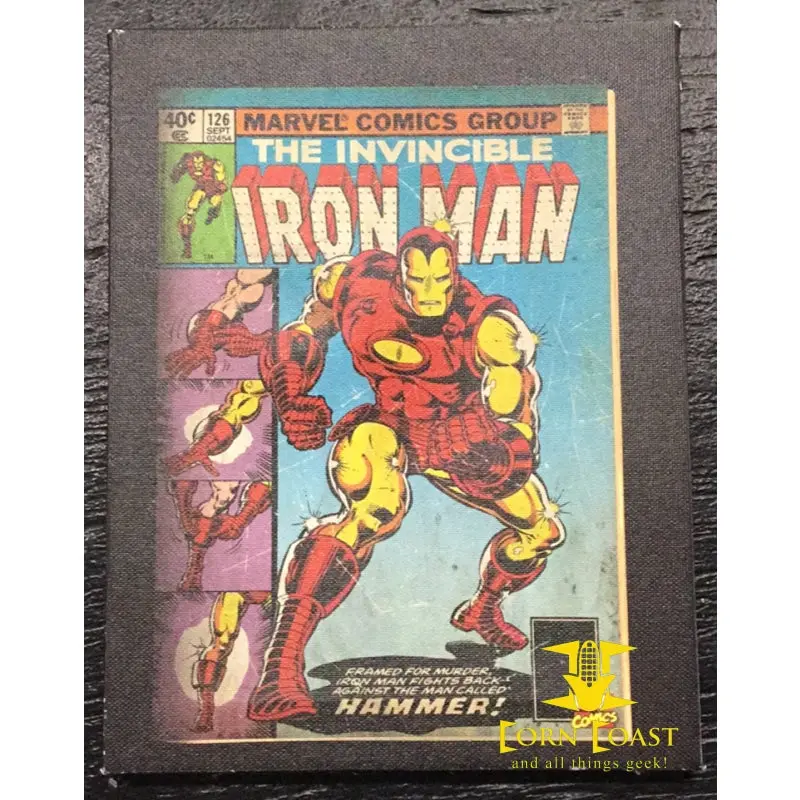 Marvel Iron Man Comic #126 Art On Canvas 1