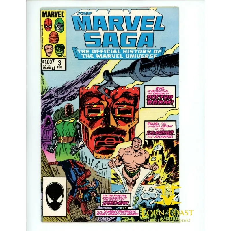 Marvel Saga (1985) #3 1