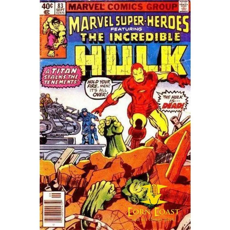 Marvel Super Heroes (1967 1St Series) #83 Vf 1